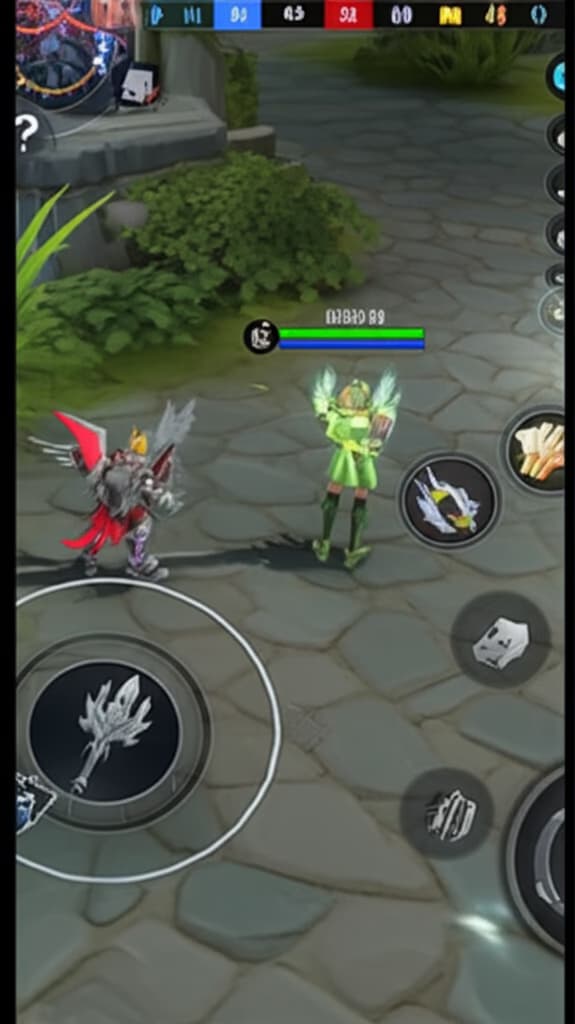 Realistic mobile gaming screenshots displaying high-quality in-game graphics and immersive gameplay scenes from popular mobile games.